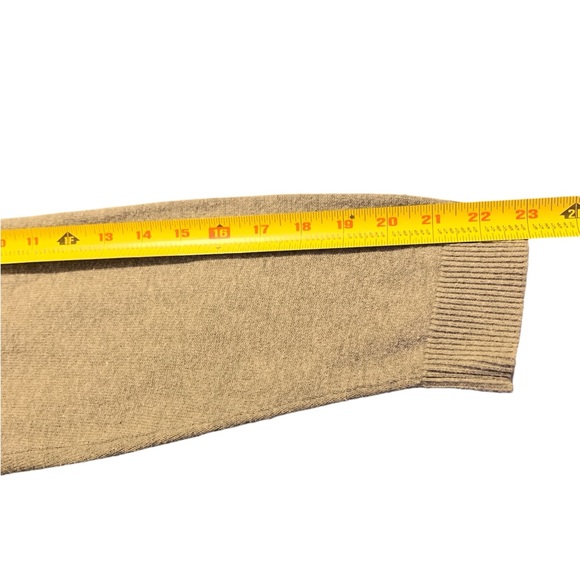 Blinged out Christopher & Banks dogs Christmas sweater petite P/XL gray - Picture 6 of 6